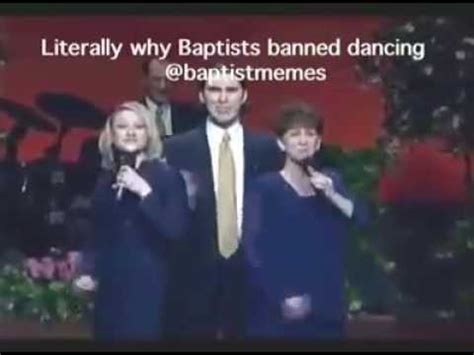 Why Aren't Baptists Allowed to Dance? And Other Non-Sequitur Thoughts